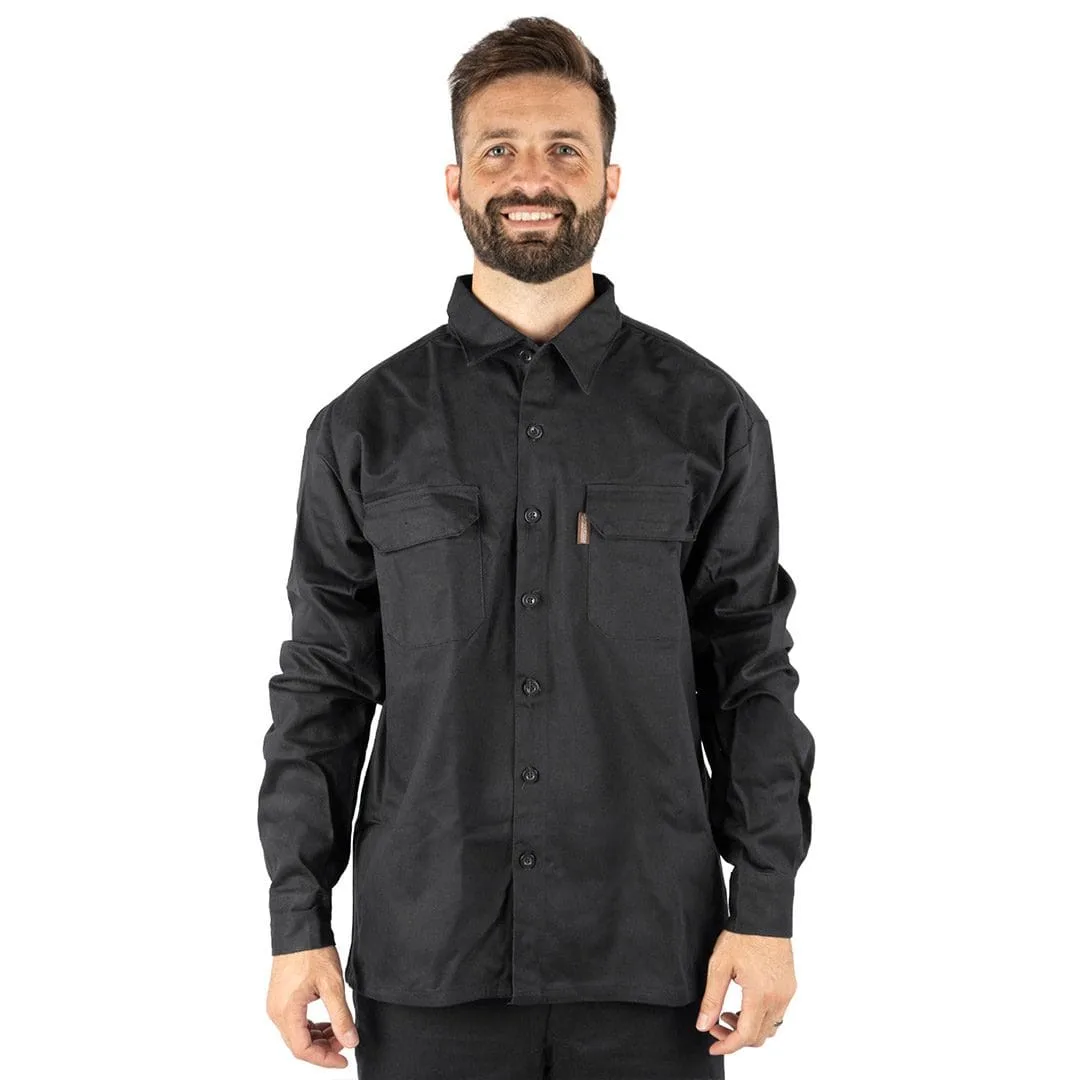 Camisa de Trabajo Manga Larga Heavy 300g · AE