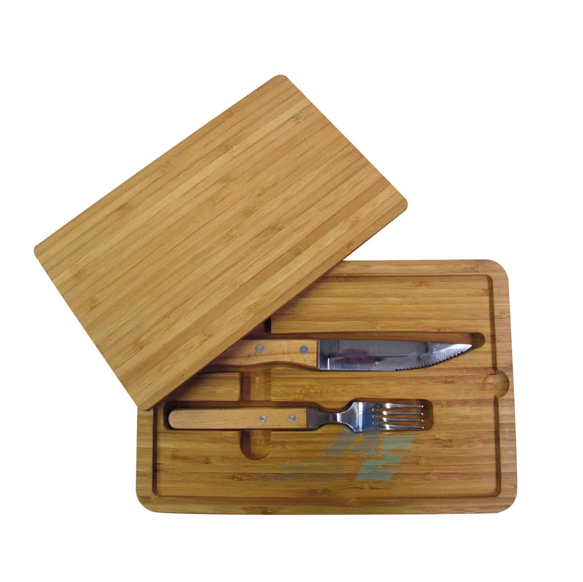 Tabla Parrillera Premium de Bambú · AE
