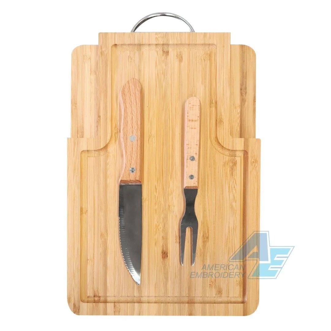 Set Asador de Bambú 2 Piezas · AE